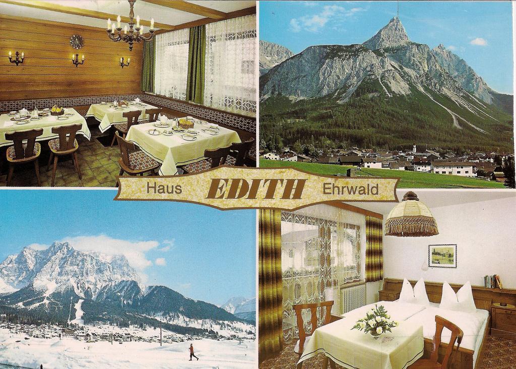 Haus Edith Bed & Breakfast Ehrwald Dış mekan fotoğraf